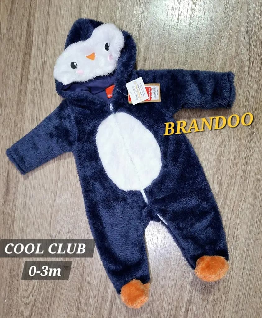 Penguin Winter Romper 2