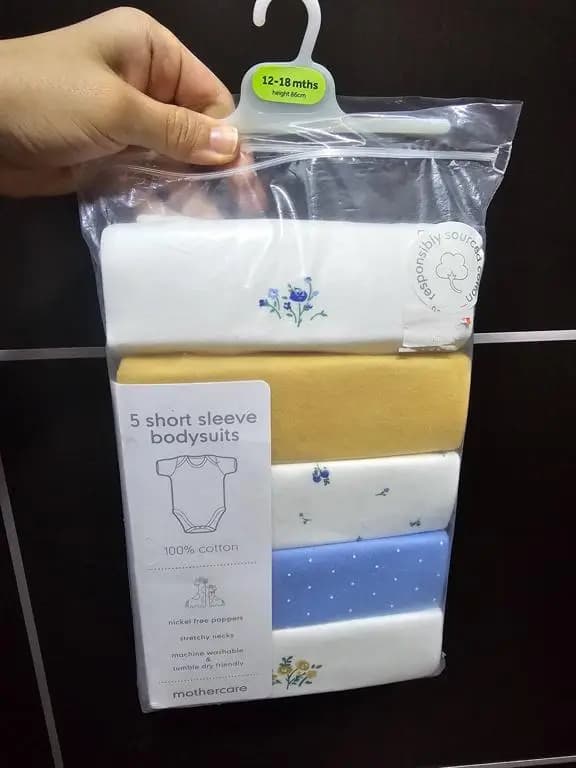 5-Pack Short Sleeve Bodysuits 4